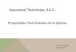 ADEX - convencion granos andinos 2012: valor nutricional
