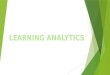 Concept of Learning Analytics