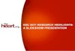 ESC 2011 research highlights: A slideshow presentation