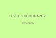 Level 3 geography exam help
