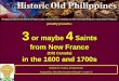 3 maybe 4 Saints of New France