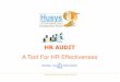 Simple Approach to HR Audit by husys