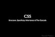 CSS 4 - Structure, Specificity, Inheritance & The Cascade