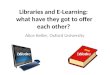 Libraries And E Learning (2010 02 28)