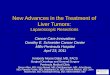 New Advances in the Treatment of Liver Tumors: Laparoscopic Resections