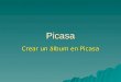 Manual de Picasa y creación de un álbum
