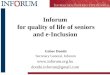 Inforum E-Inclusion Programs