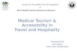 Medical tourism & accessibility in travel & hospitality sath
