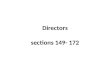 Directors company act law