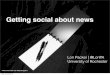Getting Social About News