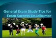 Study tips final