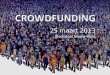 Crowdfunding in wijkontwikkeling-Stadsdeel nieuw west-25 maart 2013