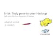 Java one2011 brisk-and_high_order_bits_from_cassandra_and_hadoop