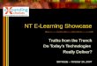 NT Learnscope Showcase - Truths From the Trench