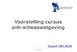 Presentatie cursus teleseminar   anti witwaswetgeving -  04 12 2012