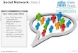 Social media marketing network design 2 powerpoint presentation templates