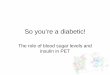 The role of blood sugar levels and insulin in pet