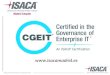 Información Certificación y Formación CGEIT 2014 ES