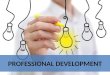 Professional development - teaching profession