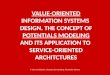 Value-oriented Information Systems Design
