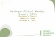 NetHope Chairman Report -- 2012 NetHope Global Member Summit