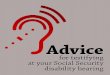 Advice for testifying at a disability hearing