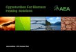 Opportunities for biomass heating solutions  (The Carbon Show 2012)