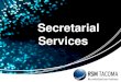 RSM TACOMA Secretarial Services in English