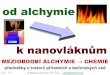HIC 03: alchymie - chemie