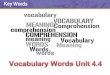 4.4 visual vocabulary cards