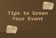 Green Your Event