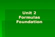 Test yourself unit 2 foundation as