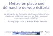 Intervention d'Emilie Roy du CDT Pyrénées-Atlantiques