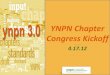 Chapter congress kickoff   4.17.12