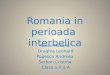 Romania in Perioada Interbelica
