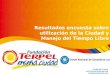Fundación Terpel Operación en 6 ciudades Octubre_2006 Resultados encuesta sobre utilización de la Ciudad y Manejo del Tiempo Libre