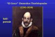 El Greco Domenikos Theofokopoulos (1541-1614) Self- portrait