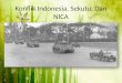 Konflik indonesia, sekutu, dan NICA