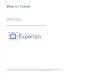 Experian Hitwise Travel Data - October 2012