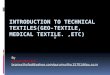 73641285 introduction-to-technical-textile-medical-textile