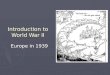 Introduction to the Causes of WWII