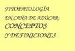 FITOPATOLOGÍA EN CAÑA DE AZÚCAR: CONCEPTOS Y DEFINICIONES