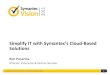 Simplify IT With Symantec’s Cloud-Based Solutions
