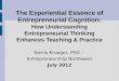 The Experiential Essence of Entrepreneurial Learning