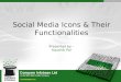 Social Media Icons & Their Functionalities