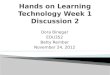 Hands on learning technology week 1 discussion 2