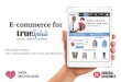 User Experience Design -  TrueSpirit e-commerce