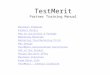 Testmerit partner training manual
