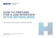 Hays, Judith Peeters: How to prepare for a job interview in the Netherlands