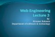 Web engineering lecture 3
